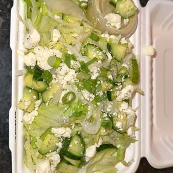 Dough Counter - Simple salad. - Pizza Near Me - Denver, Colorado Dough Counter - Simple salad. - Pizza Near Me - Denver, Colorado