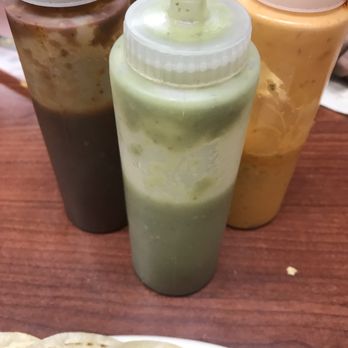 Mi Chalateca Pupuseria - Sauce on the right is my fave - Salvadoran Near Me - San Jose, California Mi Chalateca Pupuseria - Sauce on the right is my fave - Salvadoran Near Me - San Jose, California