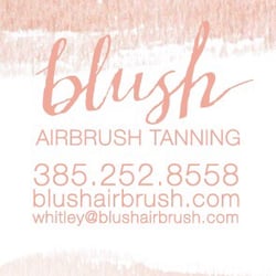 Blush Airbrush Tanning - Business card