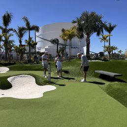 One of the greens