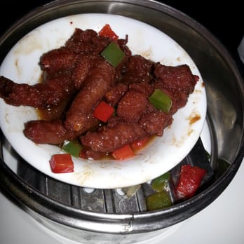 Rain Modern Chinese - chicken feet dim sum ( we ate half already) - Dim Sum Near Me - Albany, New York Rain Modern Chinese - chicken feet dim sum ( we ate half already) - Dim Sum Near Me - Albany, New York