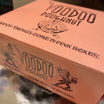 Voodoo Doughnut - That pink box. - Bakeries Near Me - Orlando, Florida Voodoo Doughnut - That pink box. - Bakeries Near Me - Orlando, Florida