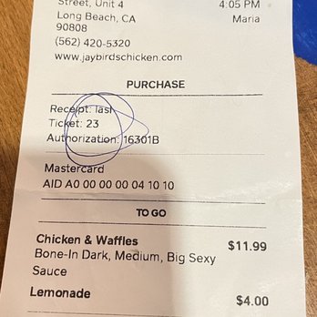 Jay Bird's Chicken - Time and order - Chicken Shop Near Me - Long Beach, California Jay Bird's Chicken - Time and order - Chicken Shop Near Me - Long Beach, California