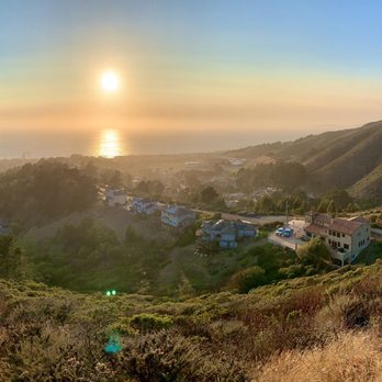 Grace McCarthy Vista Point - Milagra Ridge on the right - Landmarks & Historical Buildings Near Me