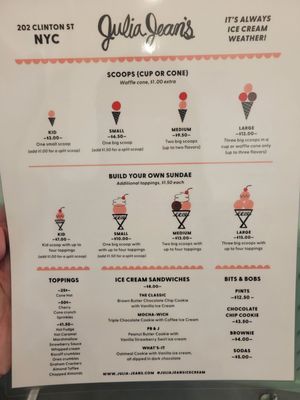 Julia Jean's Ice Cream by null