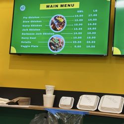 D&M Jamaican Cuisine - Main Menu