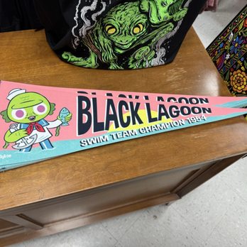 Point Plesant Trading Company - Black Lagoon pennant - Gift Shops Near Me - Point Pleasant, West Virginia