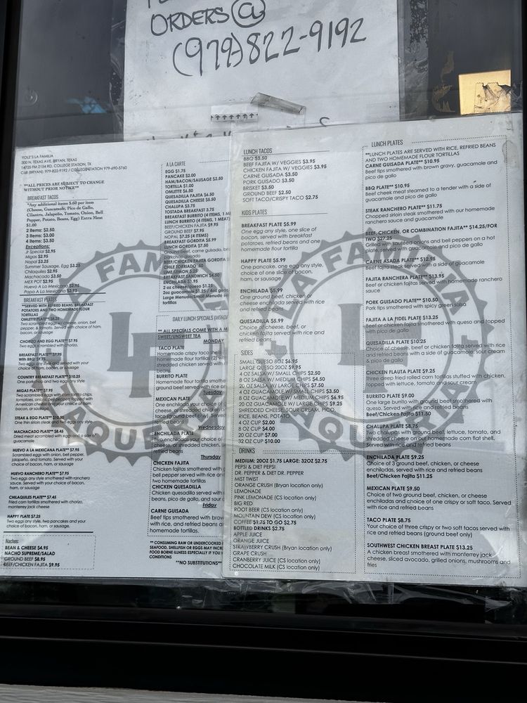 La Familia Taqueria