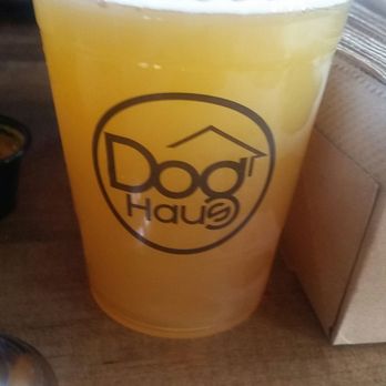 Dog Haus - The bf likes the Avery White Ale - Burgers Near Me - Carson, California