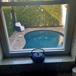 Perfectly cleaned window