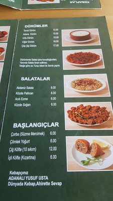 Menu photo 1 Adanalı Yusuf Usta Istanbul, 34
