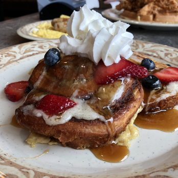 Another Broken Egg Cafe - Cinnamon roll French toast. - Breakfast & Brunch Near Me - Fishers, Indiana
