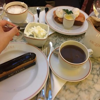 Angelina - Eclair, hot chocolate, salmon benedict - Breakfast & Brunch Near Me - Paris, 75