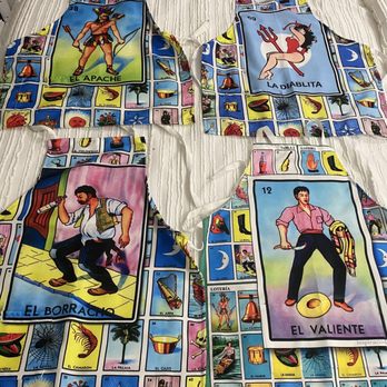 Swap Meet - Loteria Aprons are at merchant store C5 - Flea Markets Near Me - Salinas, California