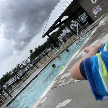 Boomtown USA RV Resort - Pool and pavilion - RV Parks Near Me - Vidor, Texas