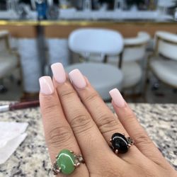 Dunkirk Nails & Day spa - The application was so chunky and weird even after filing.