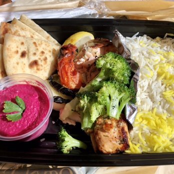 Panini Kabob Grill - Salmon kabox - Mediterranean Near Me - Long Beach, California Panini Kabob Grill - Salmon kabox - Mediterranean Near Me - Long Beach, California