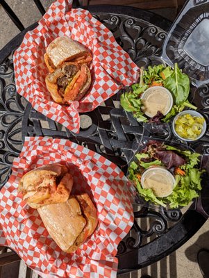 Photo of Sampino's Towne Foods - Sacramento, CA, US. Comes with side salad