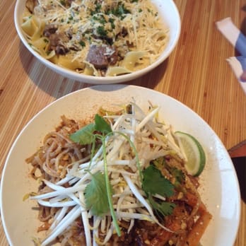 Noodles and Company - Beef stroganoff and indonesian peanut sauté. - Noodles Near Me - Lancaster, Pennsylvania