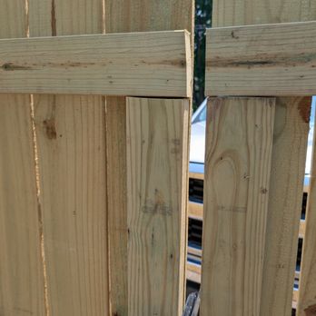 Superior Fence & Rail - Uneven cuts for 2x4s. - Fences & Gates Near Me - Apex, North Carolina Superior Fence & Rail - Uneven cuts for 2x4s. - Fences & Gates Near Me - Apex, North Carolina