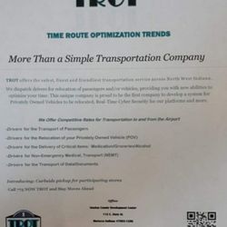 TROT Transportation - Competitive rates