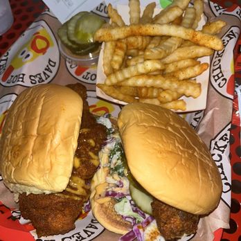 Dave's Hot Chicken - Sliders and fries combo! - Chicken Shop Near Me - Vestavia Hills, Alabama Dave's Hot Chicken - Sliders and fries combo! - Chicken Shop Near Me - Vestavia Hills, Alabama