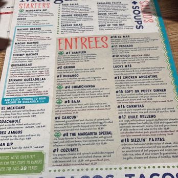 Margaritas-Boulevard - Menu - Mexican Near Me - Kansas City, Missouri