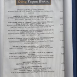 Ocho Tapas Bistro