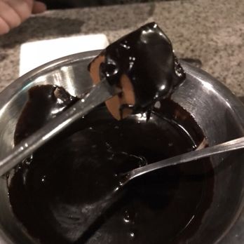 The Melting Pot - Dark chocolate fondue. - Fondue Near Me - Duluth, Georgia