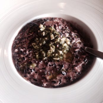 Carson Kitchen - Oxtail & black rice risotto. A bit salty, but BOMB - New American Near Me - Las Vegas, Nevada