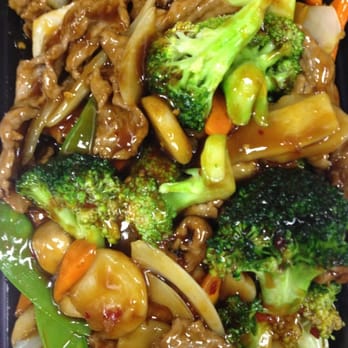 Golden China Restaurant - My dinner Szechuan beef. - Chinese Near Me - Lincoln, Nebraska