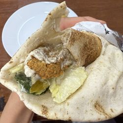Aldimashqi - Falafel Sandwich