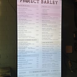 Zaza's On The Water - New menu items & updated pricing as of May 2024