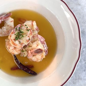 Macarena - Gambas Al Ajillo: King Prawns w/ olive oil, garlic, chili ($18) - Spanish Near Me - Palo Alto, California Macarena - Gambas Al Ajillo: King Prawns w/ olive oil, garlic, chili ($18) - Spanish Near Me - Palo Alto, California