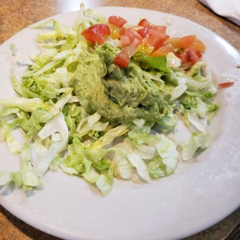 Senor Fiesta - Salad that comes with Chimichangas Dinner - Mexican Near Me - Gainesville, Georgia Senor Fiesta - Salad that comes with Chimichangas Dinner - Mexican Near Me - Gainesville, Georgia