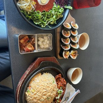 BBMyun - Jjol myun, spicy pork omurice, fire bulgogi kimbal - Noodles Near Me - Duluth, Georgia