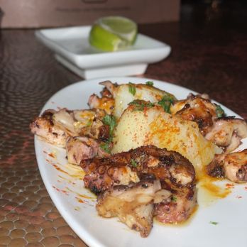 Bodega Spanish Tapas & Lounge - Pulpo. Best OCTOPUS we've had in the states! I know it doesn't look pretty, but this is a must try! - Tapas Bars Near Me - Washington, DC, District of Columbia Bodega Spanish Tapas & Lounge - Pulpo. Best OCTOPUS we've had in the states! I know it doesn't look pretty, but this is a must try! - Tapas Bars Near Me - Washington, DC, District of Columbia