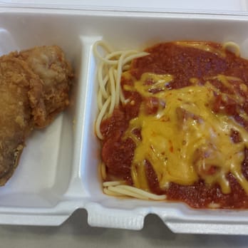 Jollibee - "N1" - spaghetti and one piece of chicken. - Fast Food Near Me - Virginia Beach, Virginia