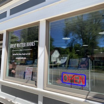 Great Matter Books - Outside - Used Bookstore Near Me - Grand Rapids, Michigan Great Matter Books - Outside - Used Bookstore Near Me - Grand Rapids, Michigan