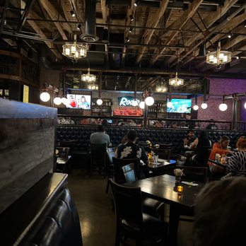 Bosscat Kitchen & Libations - The bar in the background. - Bars Near Me - Orange, California