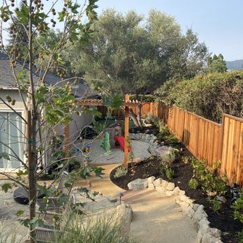 K & B Landscape Services - a view of a backyard - Landscaping Near Me - Pleasanton, California K & B Landscape Services - a view of a backyard - Landscaping Near Me - Pleasanton, California