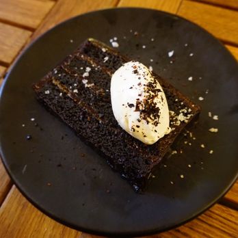 Aba - Isot Double Chocolate Cake - Mediterranean Near Me - Austin, Texas