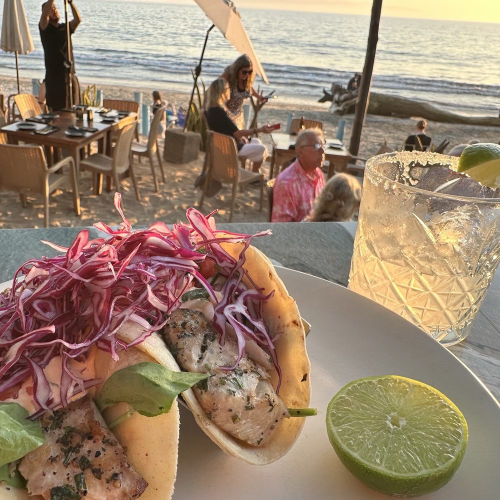 Food cocktail and scenary