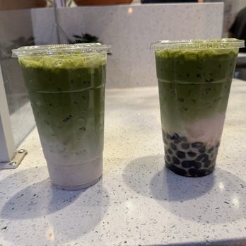 SÍPP Cafe - Matcha Horchata ( one with boba) - Fast Food Near Me - Glendale, Arizona