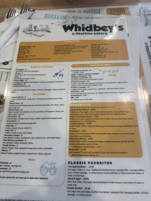 Menu photo 7 Whidbey's A Daytime Eatery Enterprise, NV