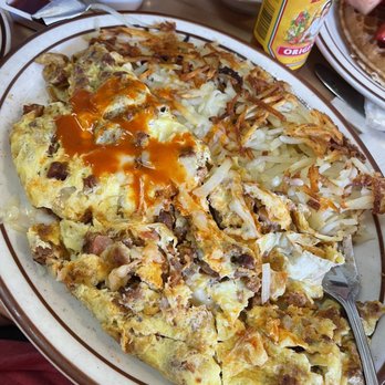 Ole's Waffle Shop - Linguisa Omelette with Cheese Omelette - Diners Near Me - Alameda, California Ole's Waffle Shop - Linguisa Omelette with Cheese Omelette - Diners Near Me - Alameda, California