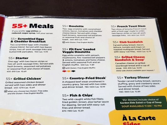 Menu photo 2 Denny's Restaurant Coquitlam, BC Menu photo 2 Denny's Restaurant Coquitlam, BC