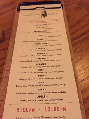 Menu photo 7 Battery Park Beer Bar & Eatery Dartmouth, NS Menu photo 7 Battery Park Beer Bar & Eatery Dartmouth, NS