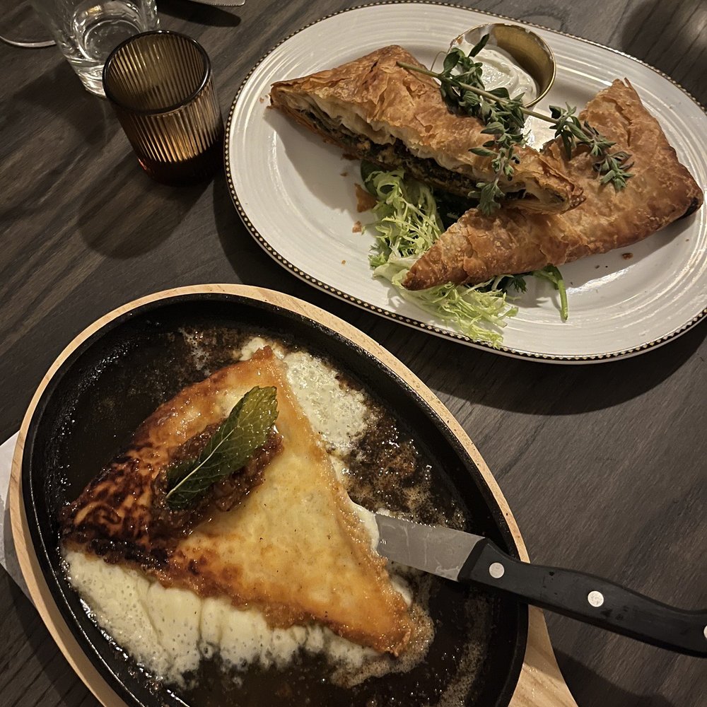 Avli - Saganaki and Spanakopita - Greek Near Me - Milwaukee, Wisconsin Avli - Saganaki and Spanakopita - Greek Near Me - Milwaukee, Wisconsin