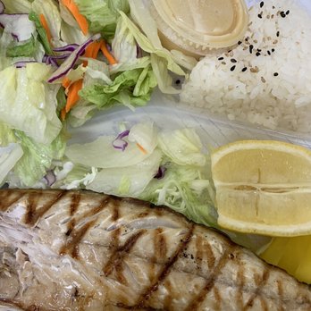Little MadFish - Saba Shioyaki aka grilled mackerel bento lunch box - Japanese Near Me - Redwood City, California Little MadFish - Saba Shioyaki aka grilled mackerel bento lunch box - Japanese Near Me - Redwood City, California